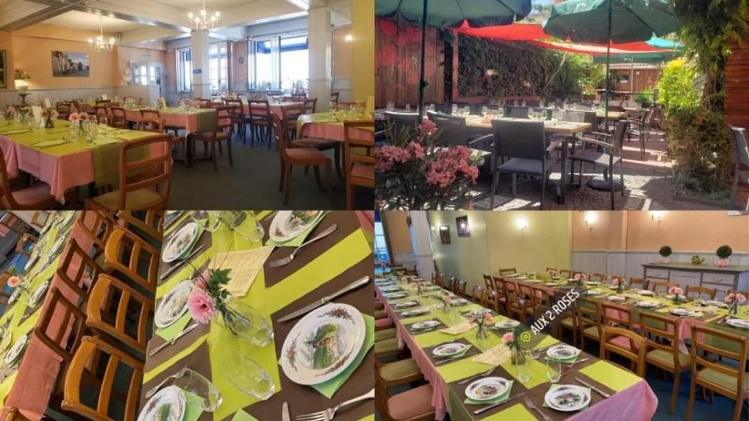 Hotel Restaurant Aux Deux Roses Neuf-Brisach Exterior foto
